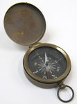 Antique Brass Pirate's Pocket Compass