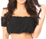 Wenches Short Sleeve Crop Top